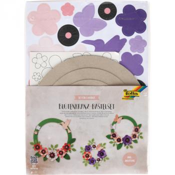 Blütenkranz - Bastelset