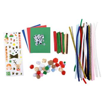 Chenilledraht-Bastelset, Winter