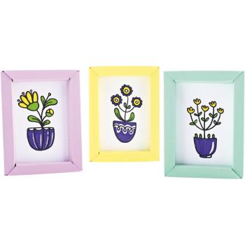 Bilderrahmen aus Fotokarton, 48 Stck.