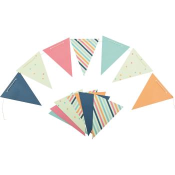 Wimpelkette, 14 Teile