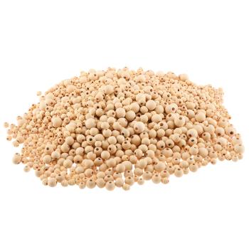 Perlen aus Naturholz, 2200 Stck.