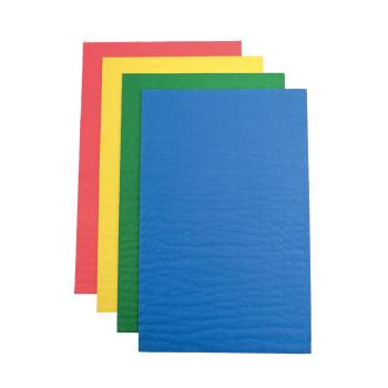 Wabenpapier Grundfarben, 4 Bogen