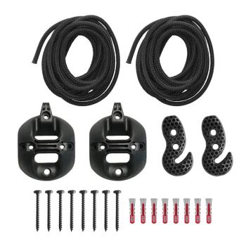 Montageset zur Montage der Hängematte an der Decke oder Wänden, Universal