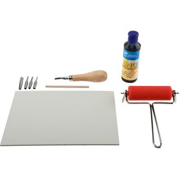 Linolschnitt-Set