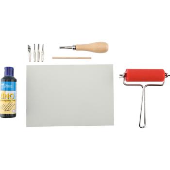 Linolschnitt-Set