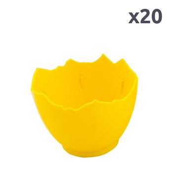 Blumentopf – Fragment klein, 20er-Set