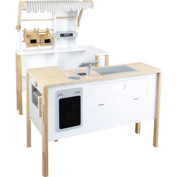 Marktstand - Spielküche - Multifunktionaler Kiosk