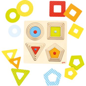 Lagenpuzzle - Grösse, Formen