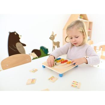 Farbsortierspiel Regenbogen