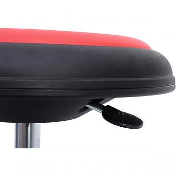 Stuhl Genito, Höhenverstellbar, Sitzhöhe 30 - 38 cm, rot