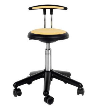 Stuhl Genito, Höhenverstellbar 38 - 48 cm, gelb