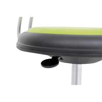 Stuhl Genito, Höhenverstellbar 38 - 48, cm lime