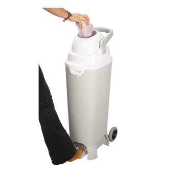 Windeleimer, Diaper Champ Maxi Handsfree mit Rollen