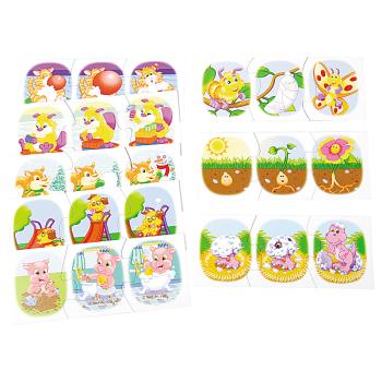 3-teiliges Puzzle - Was ist passiert?