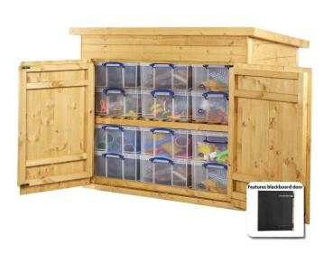 Cosy Gartenschrank, mit Tafel