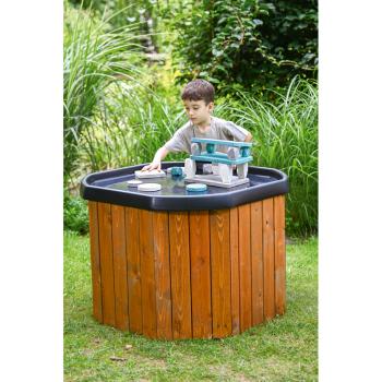 Holzelemente, unregelmässige Formen - Wasserfarben