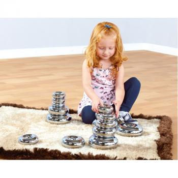 Donuts für motorische Übungen, Spiegeleffekt