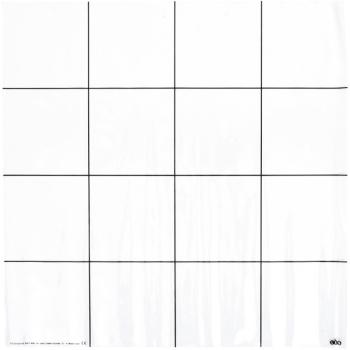 Bodenmatte - durchsichtige Matte mit Raster