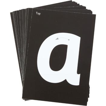 Schablonen für Mini-Leuchttafeln - Kleinbuchstaben