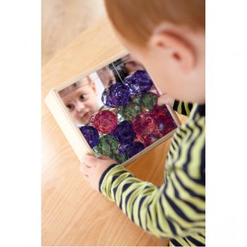 Spiegelholzboxen, 3er Set