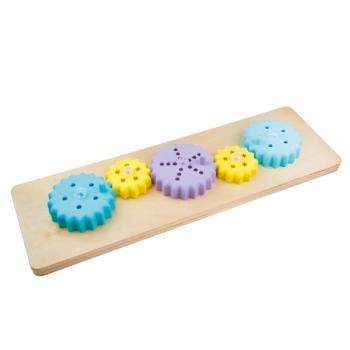 Leuchtende Zahnräder