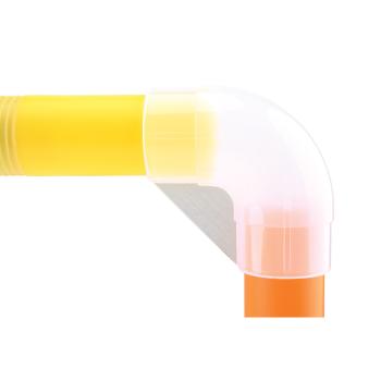 Verbindungsstecker für Leuchtende Zylinder, 18er-Set