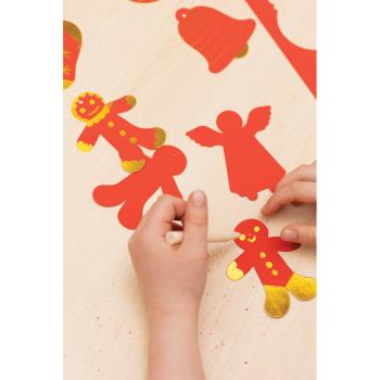 Kratzbilder Weihnachten, 50 Stck.