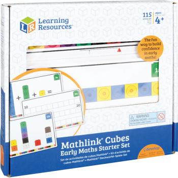 Steckwürfel Mathematik, mit Aufgabenkarten