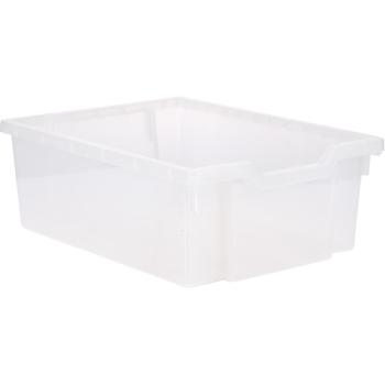 Kunststoffbehälter 2 mittel, transparent
