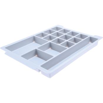 Facheinteilung für flache Behälter, Kleinkram