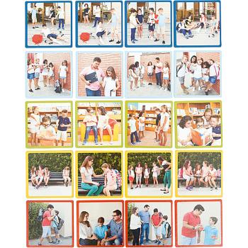 Bildergeschichten - Mobbing und Gewalt unter Schülern vorbeugen