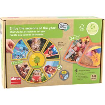 Legespiel - Jahreszeiten