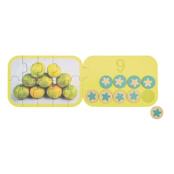 Puzzle - Zahlen 1 bis 10