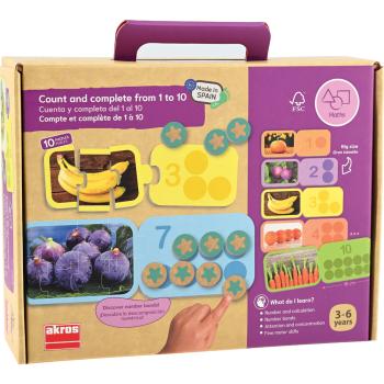 Puzzle - Zahlen 1 bis 10