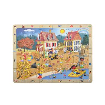 Puzzle-Set, Wandel der Jahreszeiten