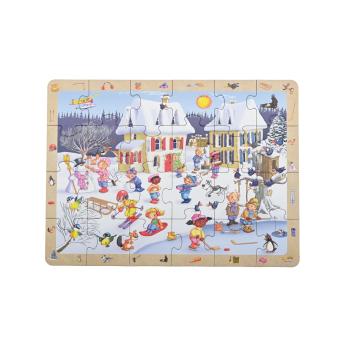 Puzzle-Set, Wandel der Jahreszeiten