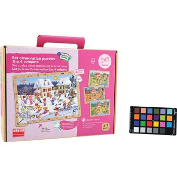Puzzle-Set, Wandel der Jahreszeiten