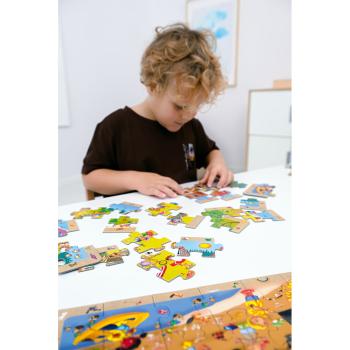Puzzle-Set, Wandel der Jahreszeiten