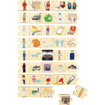 Sortierpuzzle - Berufe