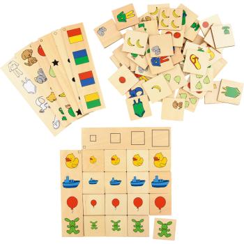 Logisches Legespiel - Mengen, Formen, Farben