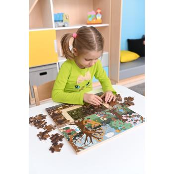 Puzzle - Über und unter der Erde, Wald
