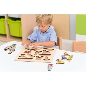 Holzpuzzle - Werkzeuge