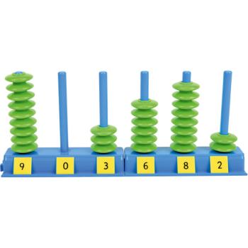 Vertikaler Abakus 9x9