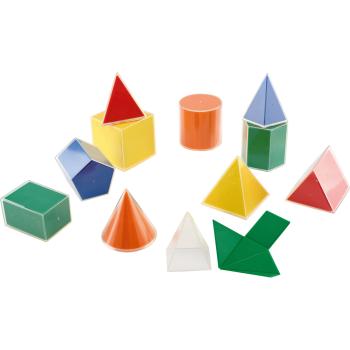 Geometrische Körper, faltbar