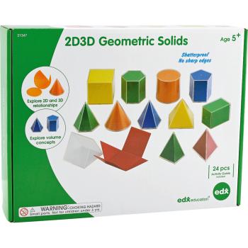 Geometrische Körper, faltbar