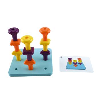 Logi-Steckspiel mit Matte