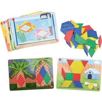 Geometrisch-sensorisches Legespiel