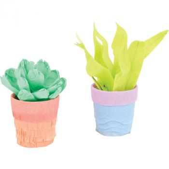 Krepppapier Set Pastelltöne