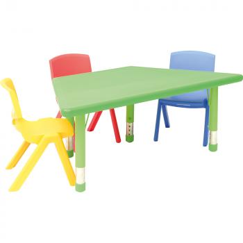 Tisch Felix, trapezförmig - grün
