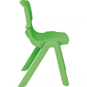 Stuhl Felix 1, Sitzhöhe 26 cm, für Tischhöhe 46 cm, grün
